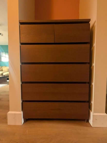 Photo of free Malm Chest of Drawers 6 (Teddington TW11) #1