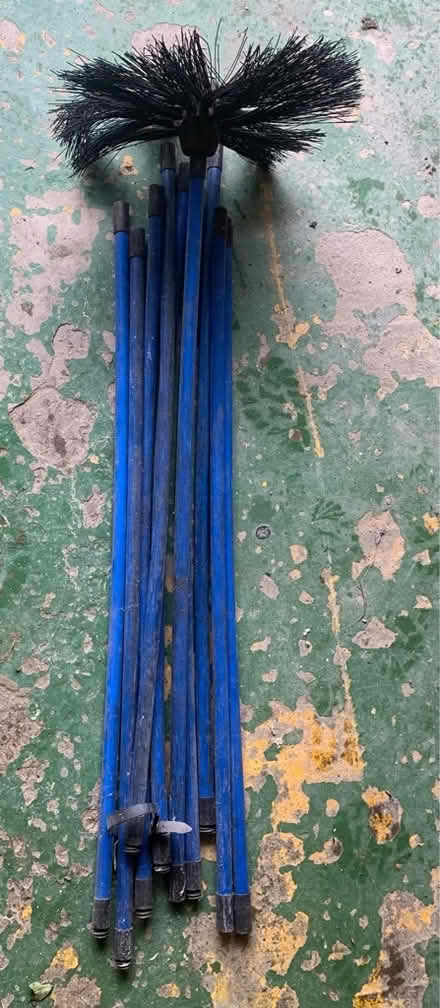 Photo of free Chimney sweep brush & rods (Norton Lees S8) #1