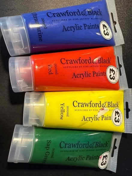 Photo of free Acrylic paint (Redhill RH2) #1