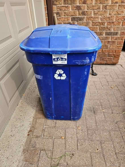 Photo of free Large blue bin (Royal Windsor and Southdown) #1