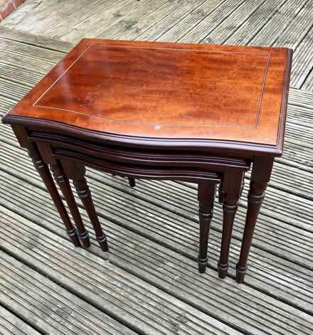 Photo of free Nest of 3 tables (Cookley DY10) #1