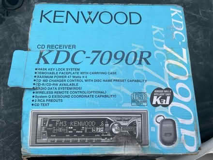 Photo of free Kenwood Car Radio (Whitton TW3) #1