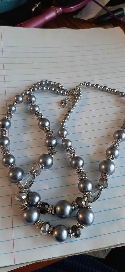 Photo of free Medium Gray and silver necklace (Farmington Hills) #1