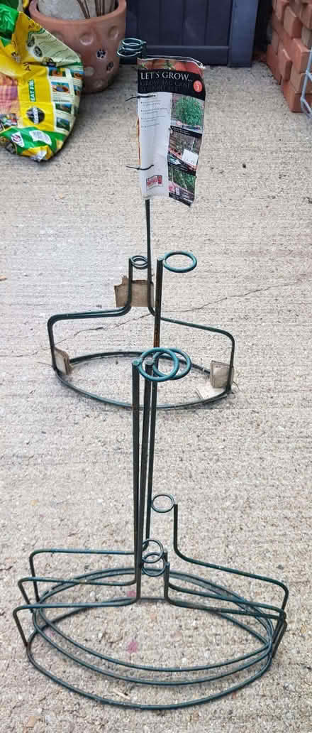Photo of free Metal plant supports (Stubbington PO14) #2
