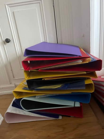 Photo of free Ring Bound Folders and Wallets (Enfield N21) #1