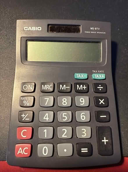 Photo of free Casio desk calculator (Redhill RH2) #1