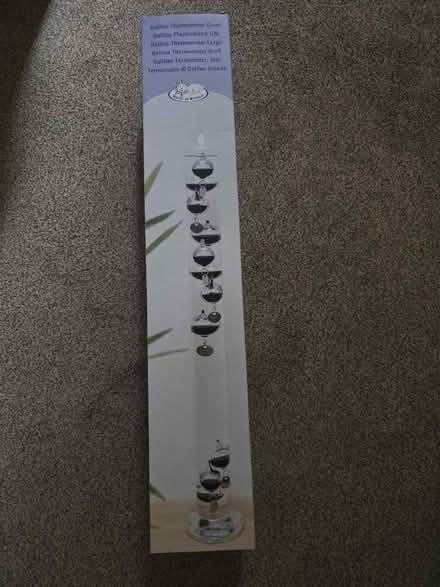 Photo of free Galileo floating thermometer - large (Gay Village M1) #1