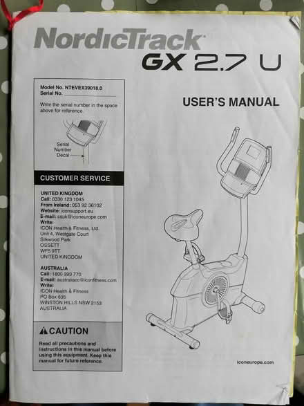 Photo of free Exercise bike, Old Woking (Woking, GU22) #1