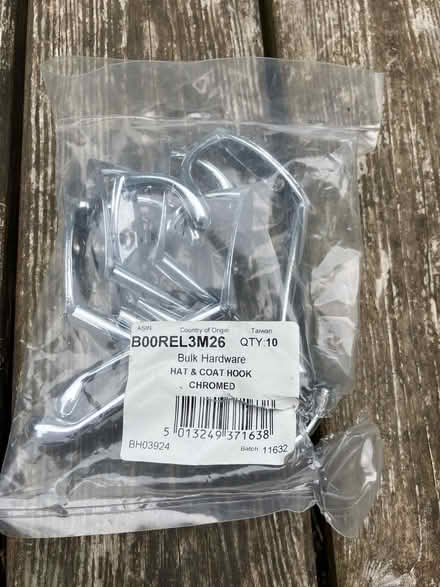 Photo of free Hat and coat hooks (Twickenham Green) #1
