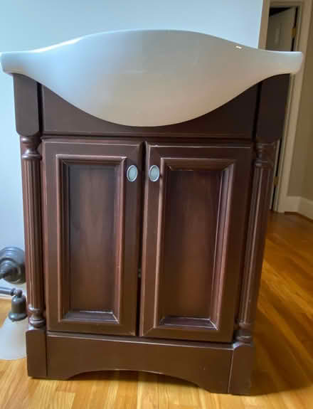 Photo of free Wooden Vanity (McLean, Va) #1