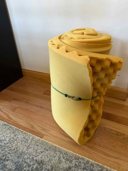 Photo of free Egg crate foam mattress topper (Hollenbeck and Remington) #1