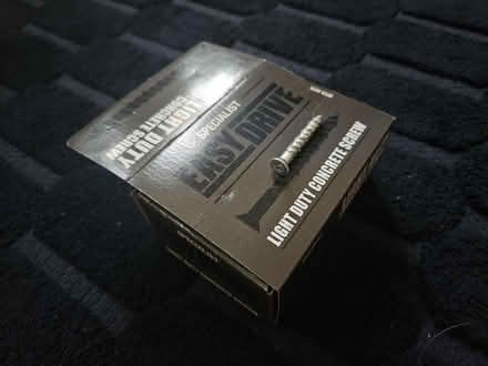 Photo of free 6 x 40mm easydrive concrete screws (E15 1HB) #2