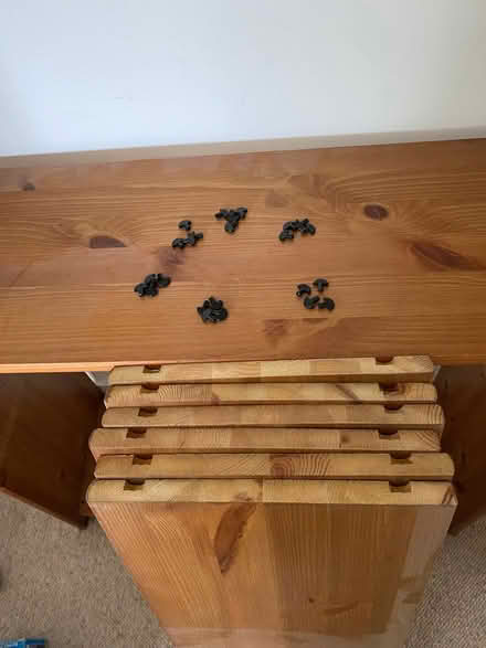 Photo of free 2 x simple pine shelving units (Scapegoat Hill HD7) #3