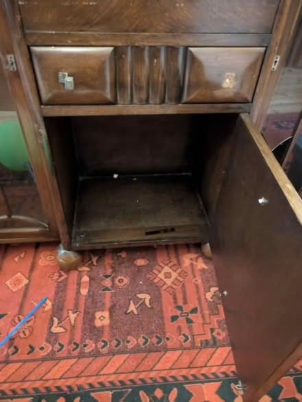Photo of free Dark Wood Bureau (Elland HX5) #3