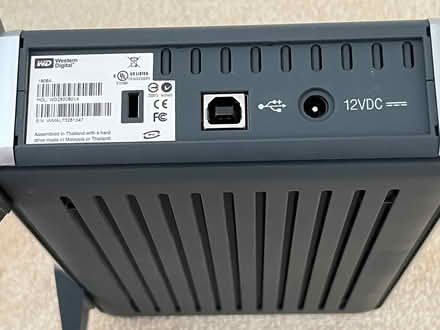 Photo of free 256 GB old school external hard drive (Twyford RG10) #2