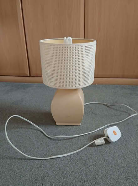 Photo of free Table lamp in good working order (Mountsorrel LE12) #1
