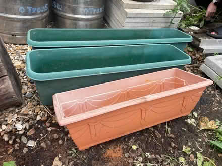 Photo of free Plastic planters (Sittingbourne ME10) #2