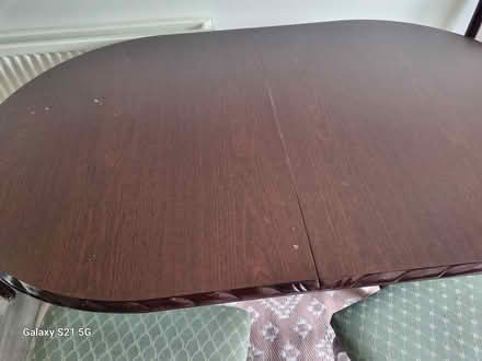 Photo of free Dining Table with 4 chairs (Blackley Manchester) #2