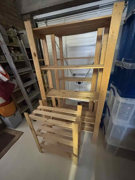 Photo of free Wooden shelves (Alconbury) #1