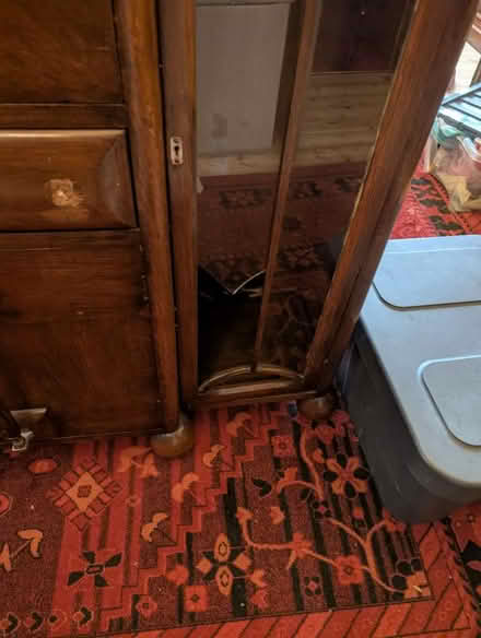 Photo of free Dark Wood Bureau (Elland HX5) #4