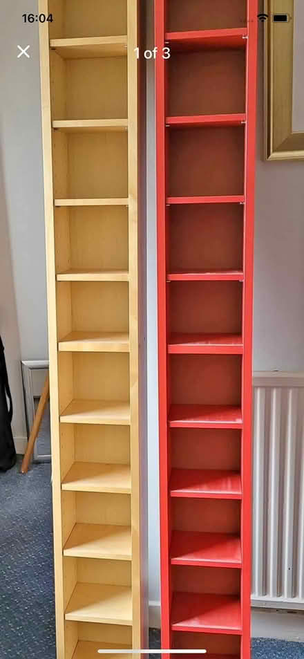 Photo of Ikea CD Tall Shelves (Silverdale) #2