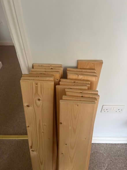 Photo of free Wooden bed slats - 10 left (Paulton BS39) #2