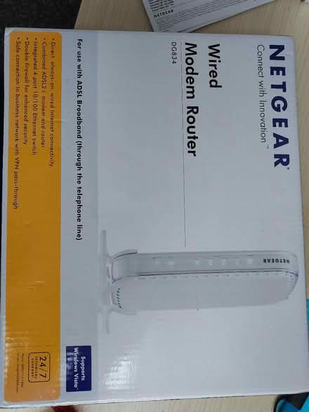 Photo of free Netgear wired modem router (BS5) #1