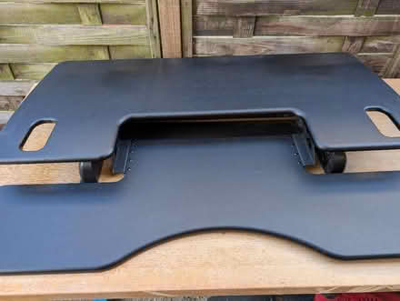 Photo of free Sit stand desk converter riser (HA51NW) #1