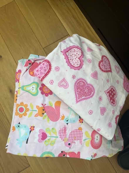 Photo of free Single duvet cover pillowcases sets (Enfield N21) #1