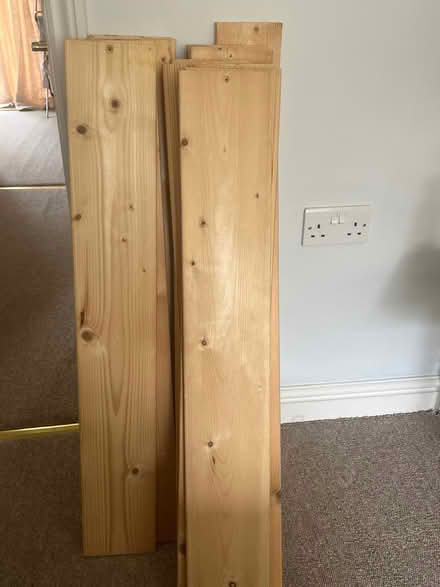 Photo of free Wooden bed slats - 10 left (Paulton BS39) #1