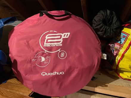 Photo of free Quechua pink pop up tent (Heage DE56) #1