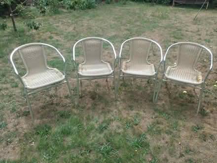 Photo of free Set of 4 cafe chairs (TW2) #1