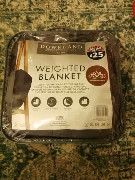 Photo of free Grey weighted blanket 7kg (Dublin 8) #1