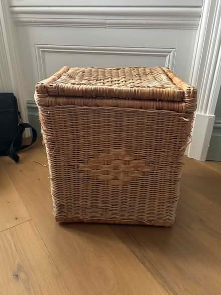 Photo of free Wicker laundry basket (Shepherds Bush W14) #3
