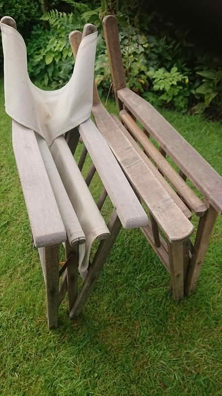 Photo of free 2 wooden folding chairs (Gressingham LA2) #4