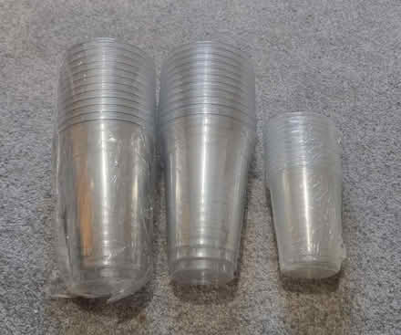 Photo of free Plastic cups (GU12 Ash Green) #2