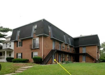 Photo of free Leather Couch (Near Campus) #2