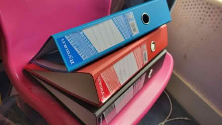 Photo of free 3 lever-arch files (Palmer Park RG6) #1