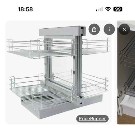 Photo of Kitchen corner pull out shelf (Windsor SL4) #2
