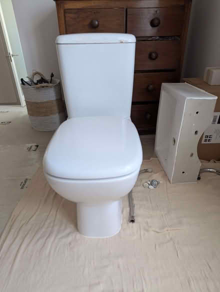 Photo of free Square front back to the wall toilet (Headington OX3) #1