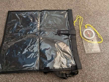 Photo of free Paper map holder and compass (Lower Penwortham PR1) #1