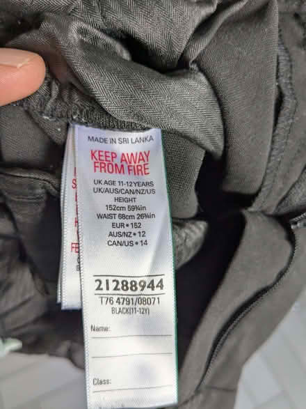 Photo of free School uniform (year 7, age 11 to 12, M&S boys) (Lewisham SE13) #2