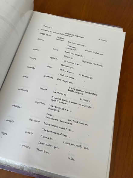 Photo of free Arch Lever file of ESOL English exercises (Palmer Park RG1) #1