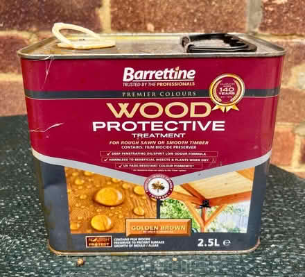 Photo of free Wood preserver (Dyke Road area BN1) #2