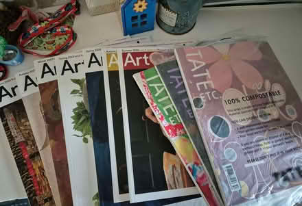 Photo of free Art Fund, Tate and Kew Gardens magazines - I have a variety (Lion Gate TW9) #1