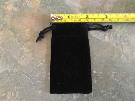 Photo of free Small velvet jewellery bag & ribbon (Wickford) #1