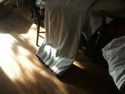 Photo of free Pair of dark purple blackout curtains to fit 11' wide window (Portslade by Sea BN3) #4