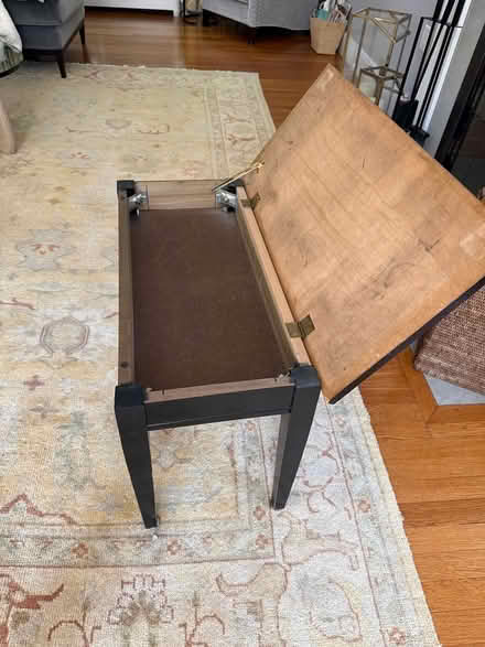 Photo of free Piano bench (Belmont) #2