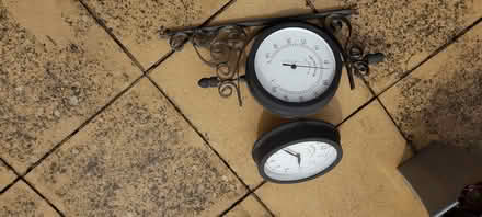Photo of free Outdoor clock/thermometer (Pittville GL50) #1