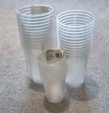Photo of free Plastic cups (GU12 Ash Green) #1